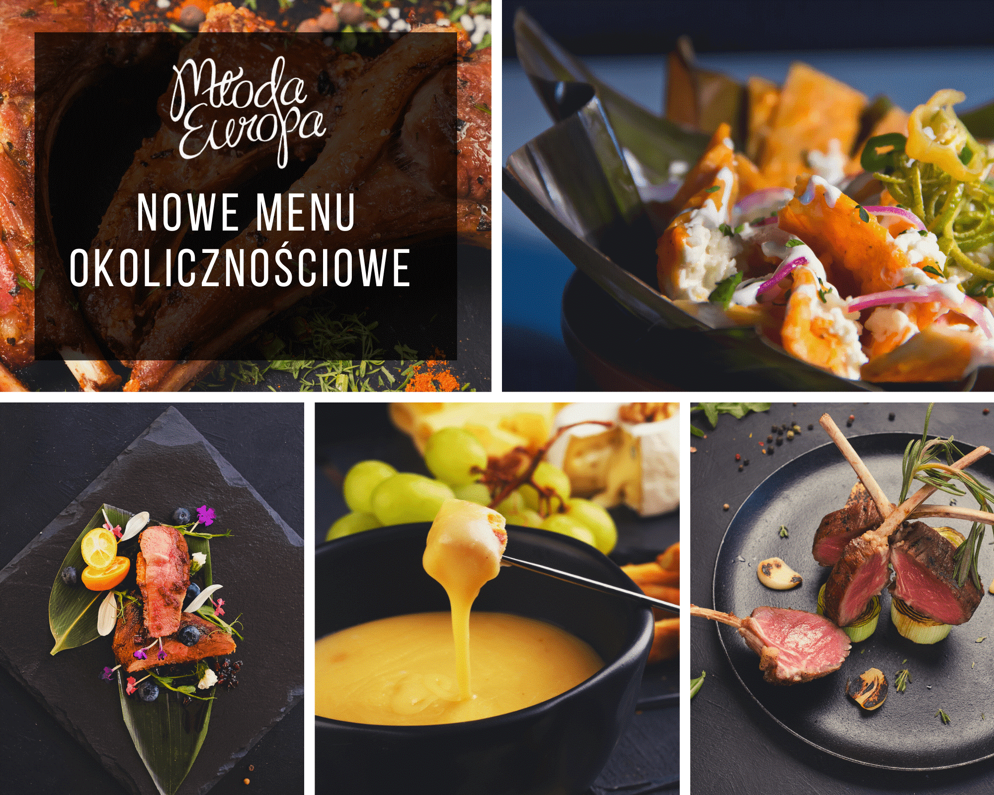 Już jest! Nowe menu okolicznościowe w CSK Młoda Europa 